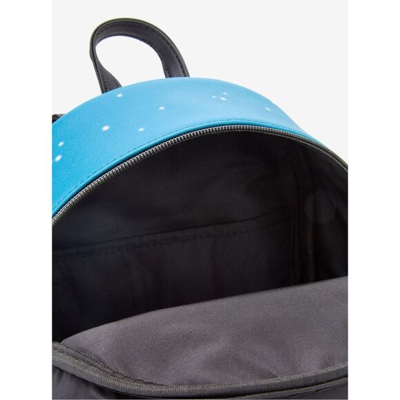 Loungefly The Nightmare Before Christmas Spiral Hill Night Mini Backpack - Picture 5 of 5